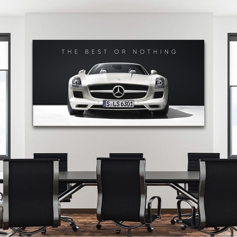 Mercedes-Benz - The Best or Nothing Canvas