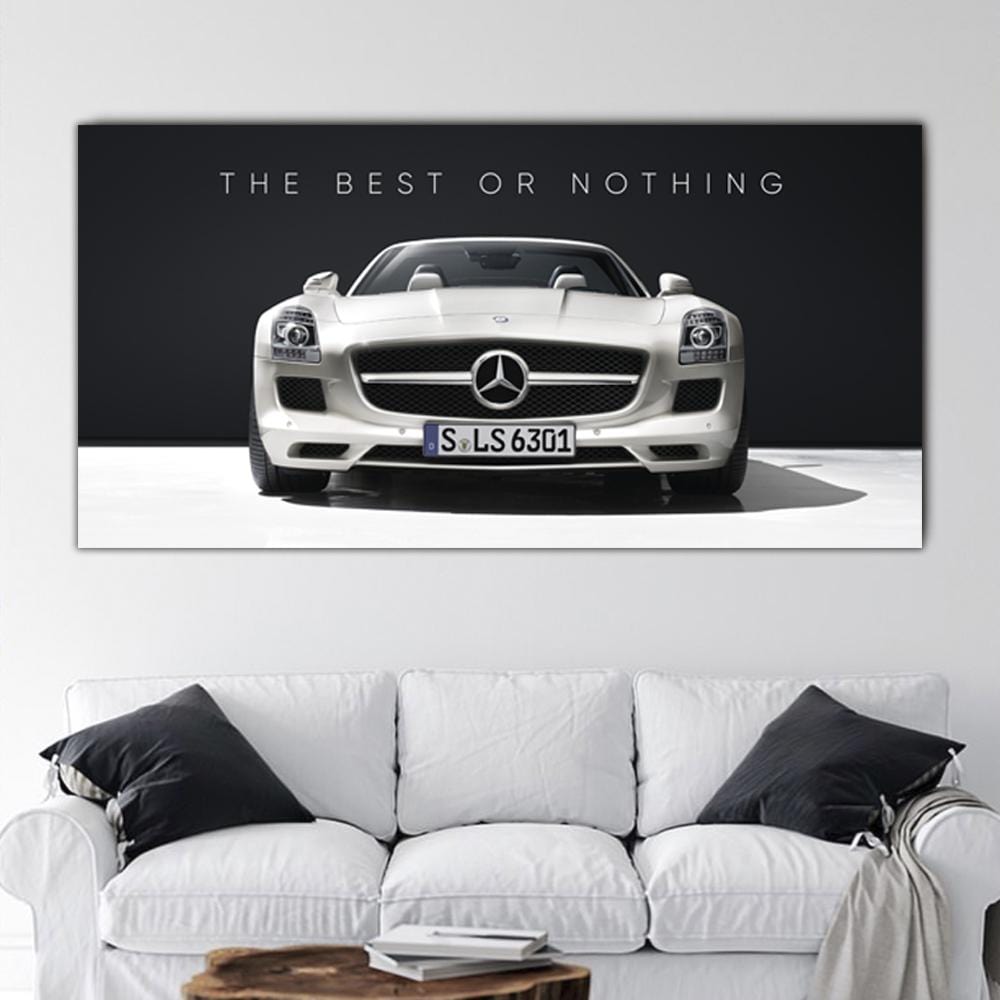 Mercedes-Benz - The Best or Nothing Canvas