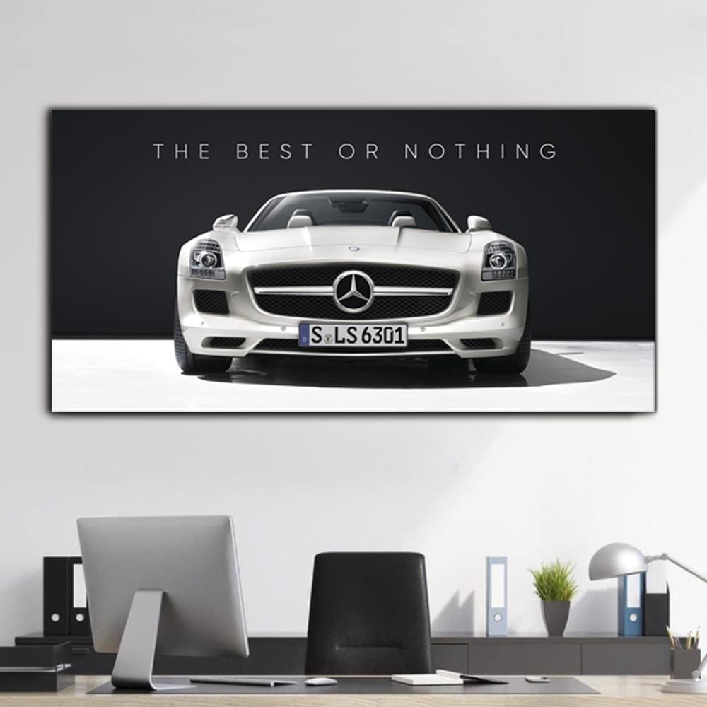 Mercedes-Benz - The Best or Nothing Canvas