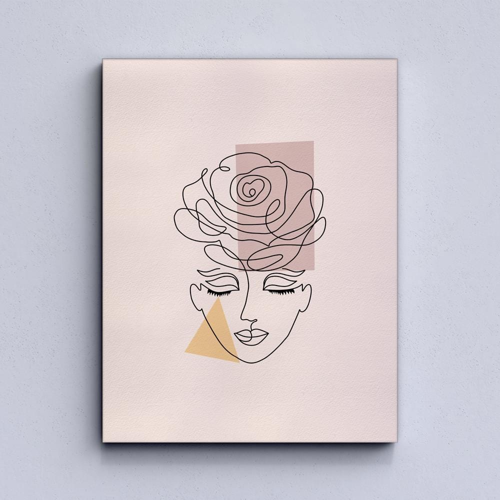 Minimal Beauty Canvas