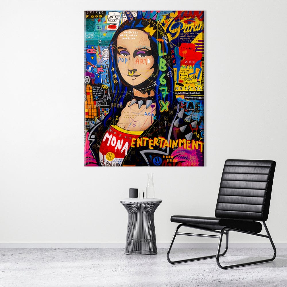 Mona Entertainment Canvas