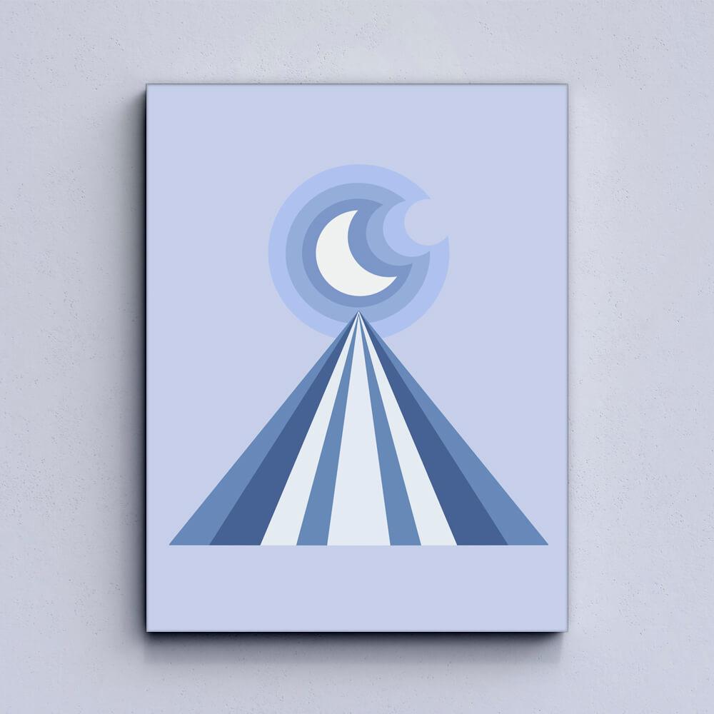 Moon Vibe Canvas