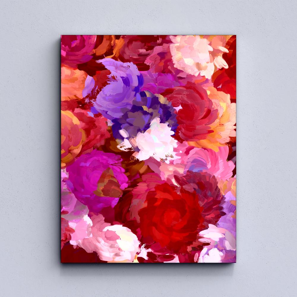 Painted Bouquet Canvas