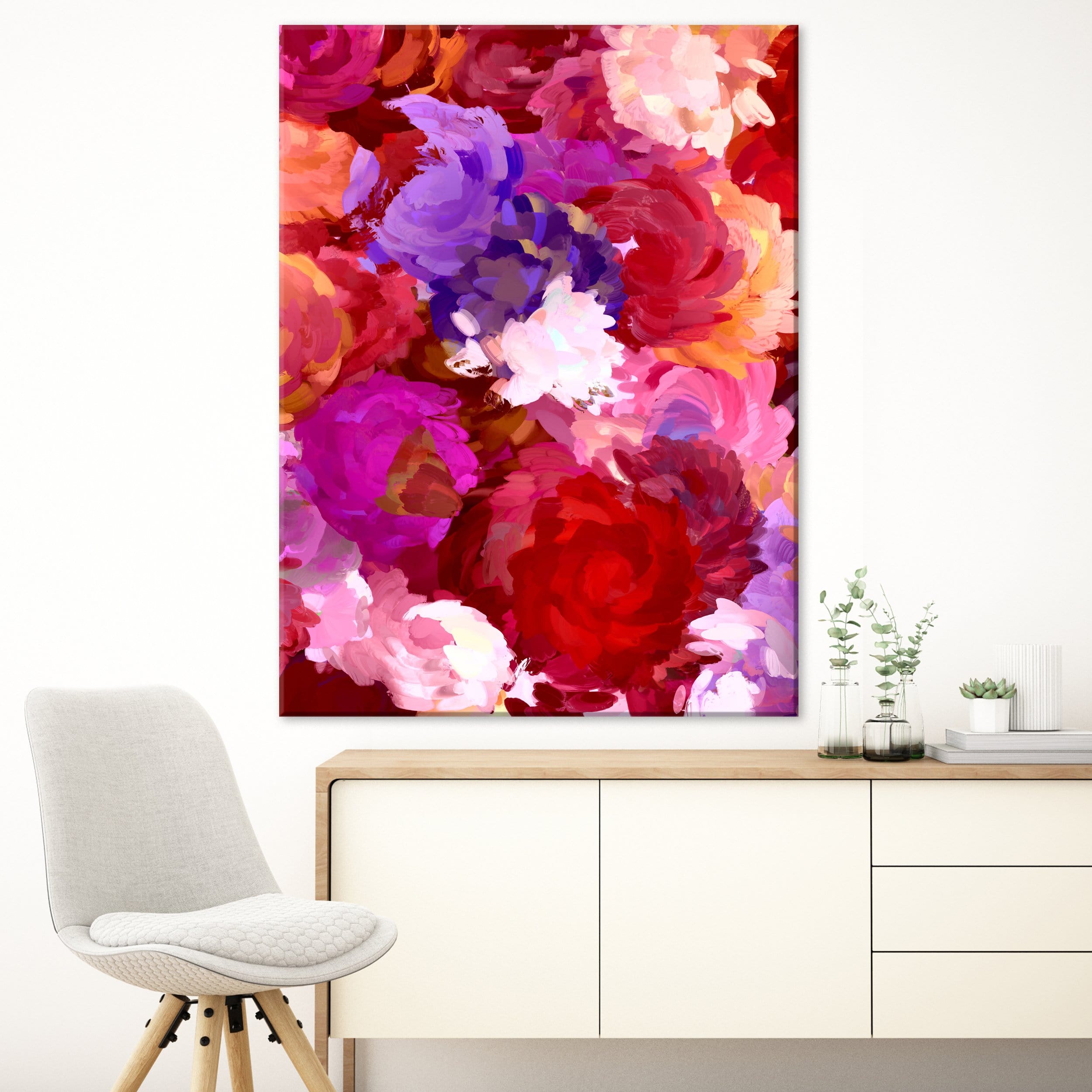 Painted Bouquet Canvas