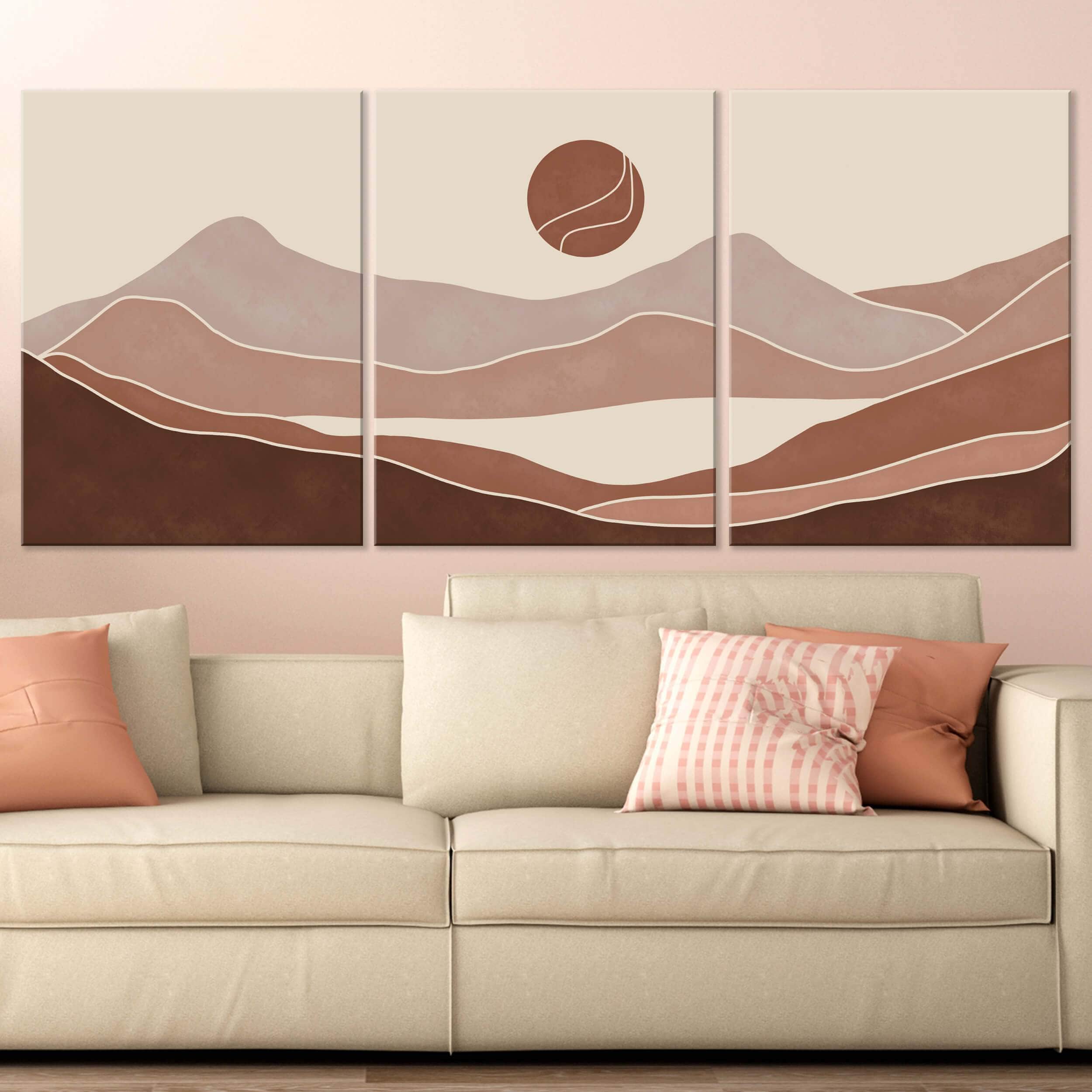 Pastel Horizon Canvas