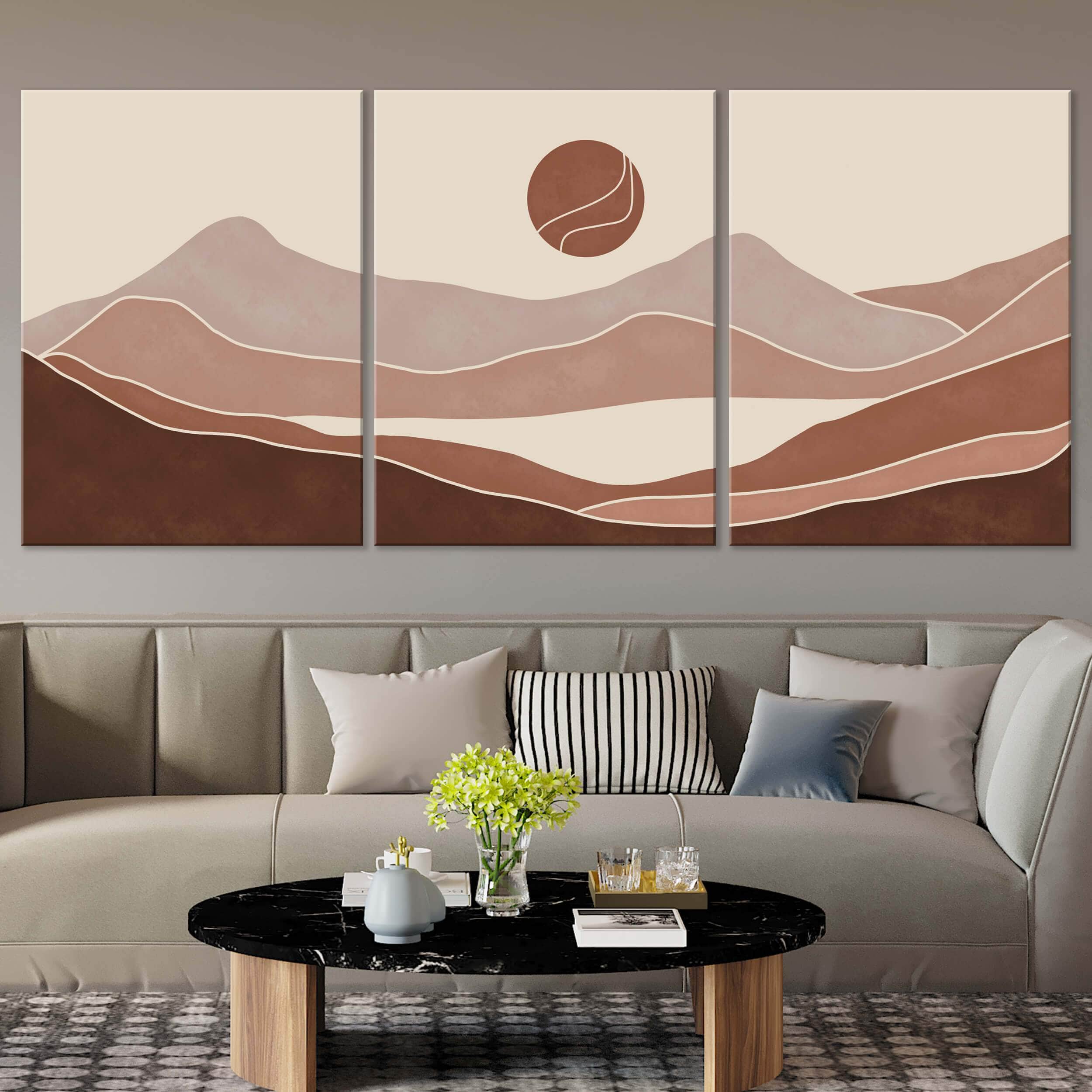 Pastel Horizon Canvas