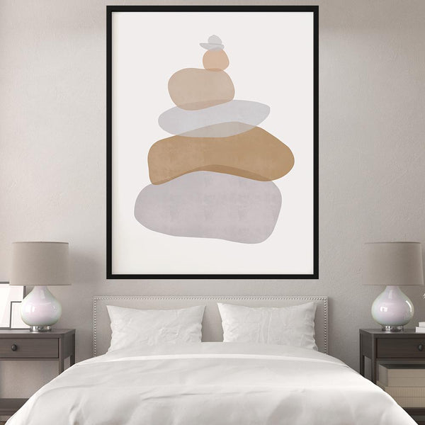 Pebble Stack Canvas