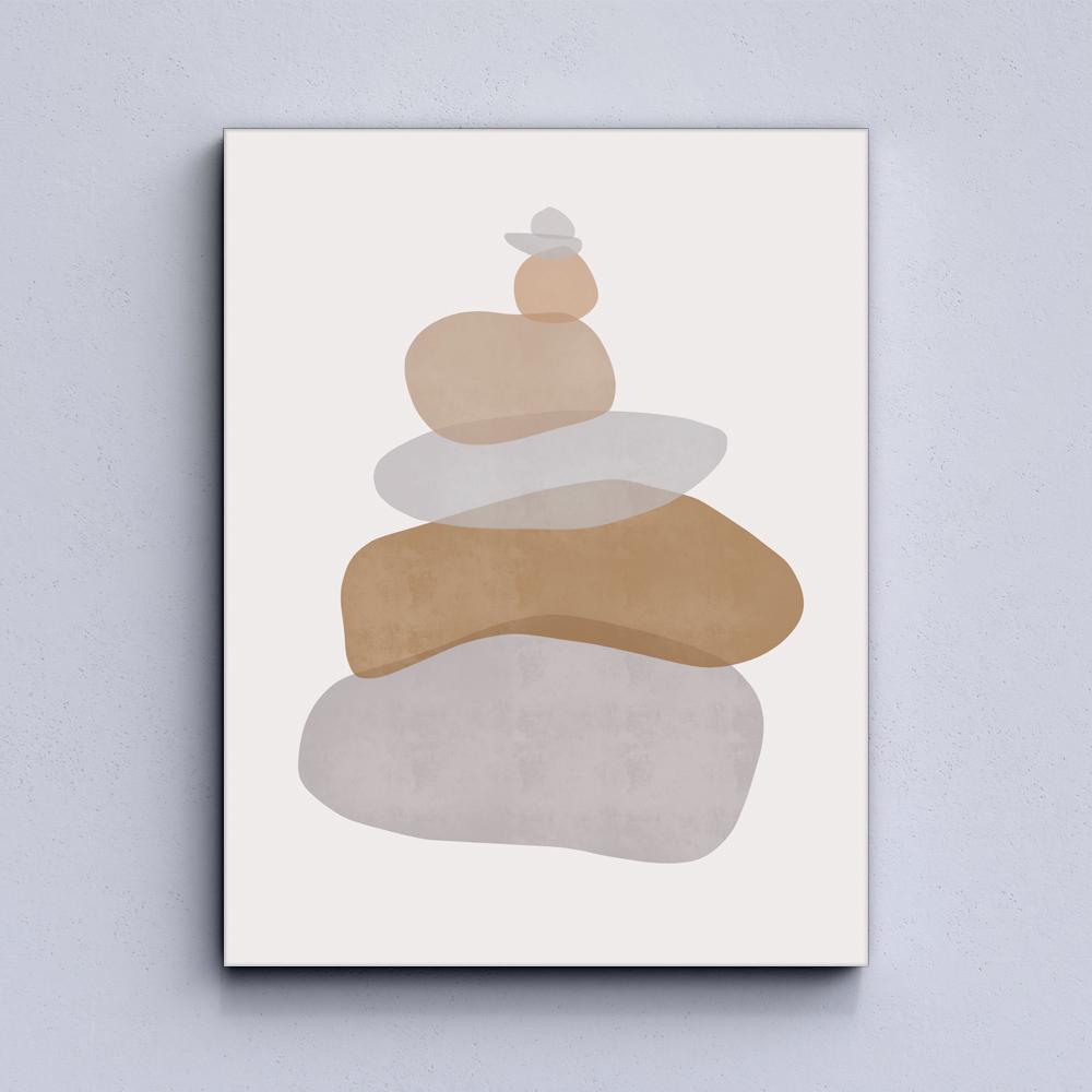 Pebble Stack Canvas