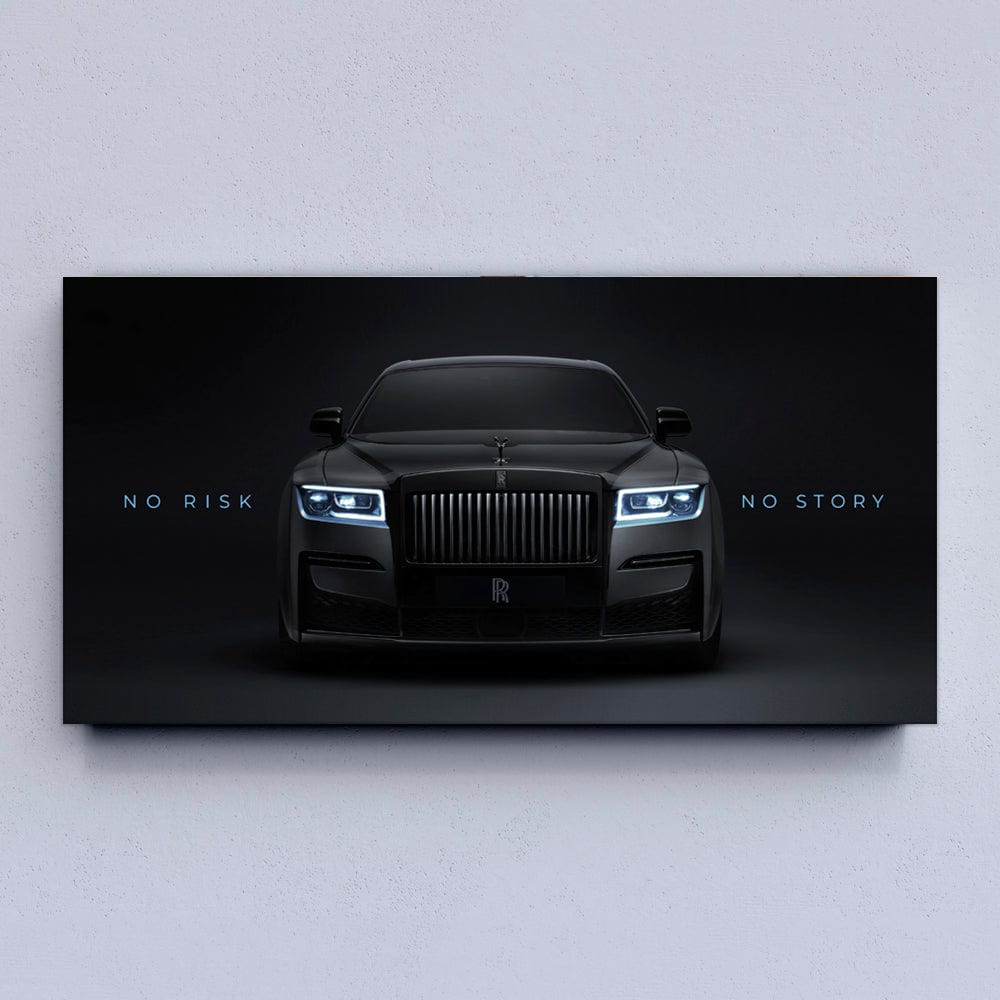 Rolls Royce: No Risk - No Story Canvas