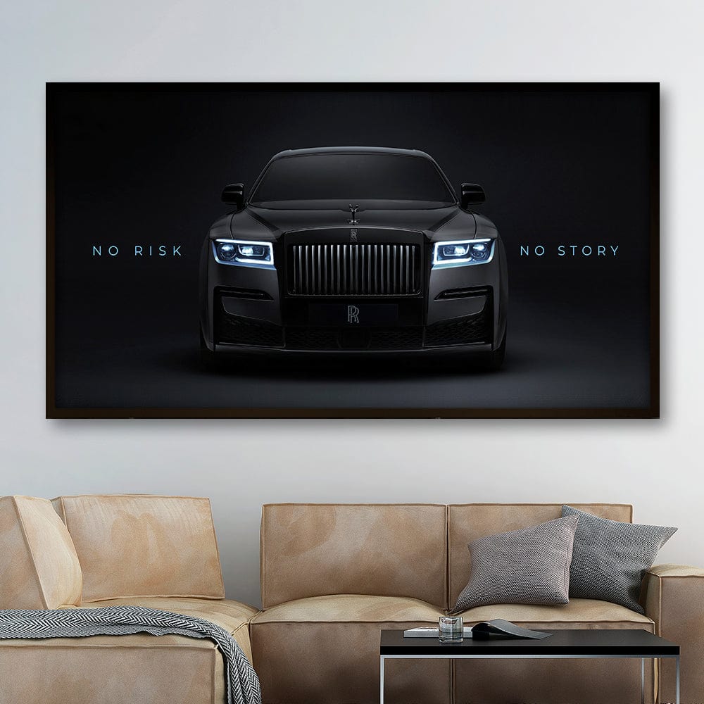 Rolls Royce: No Risk - No Story Canvas