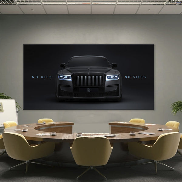 Rolls Royce: No Risk - No Story Canvas