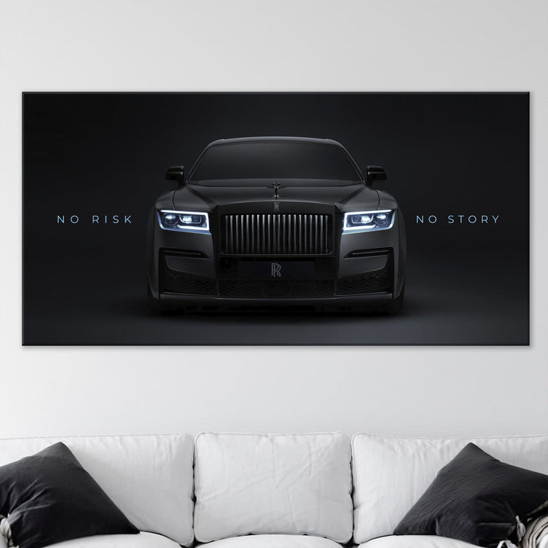 Rolls Royce: No Risk - No Story Canvas