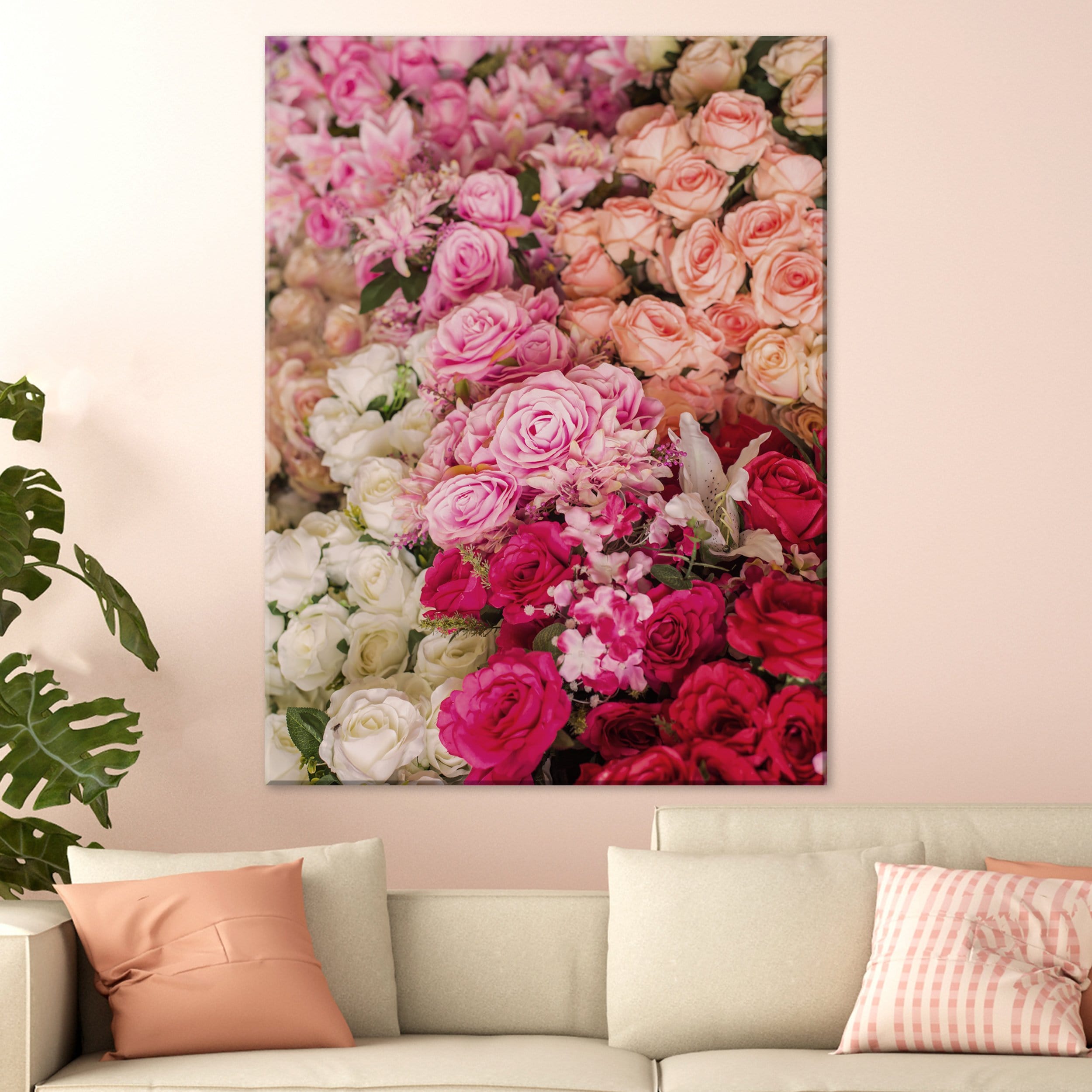 Rose Bouquet Canvas