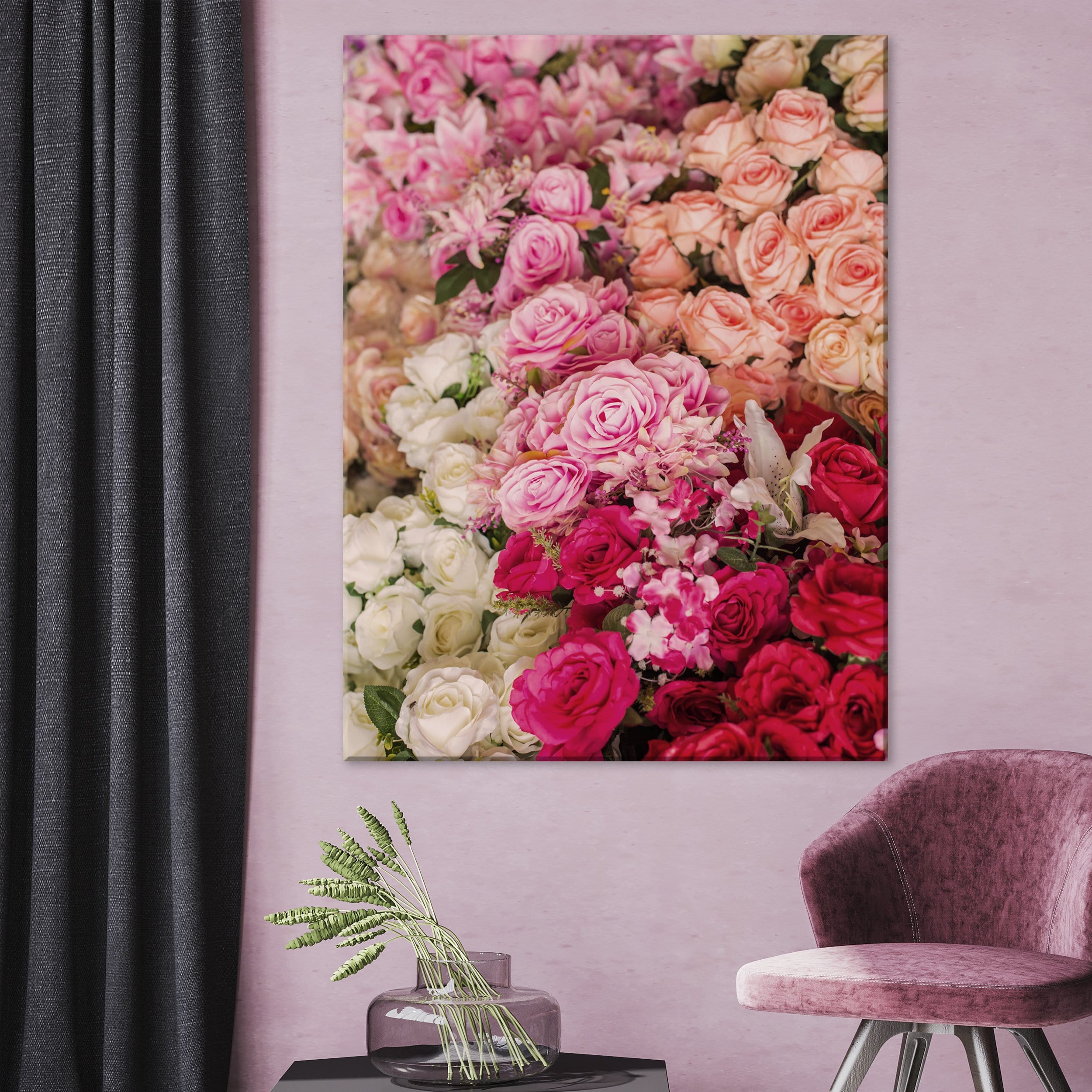 Rose Bouquet Canvas