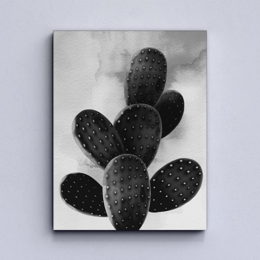 Shaded Cactus Canvas