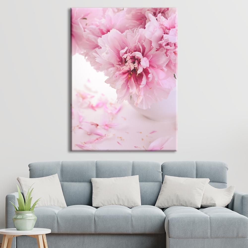 Shaded Pink Canvas