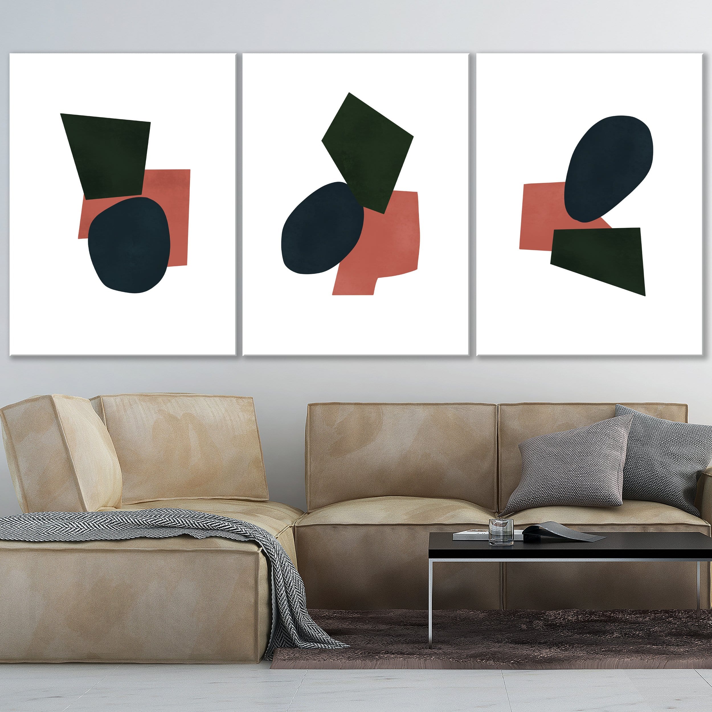 Shapes of Abstract Canvas