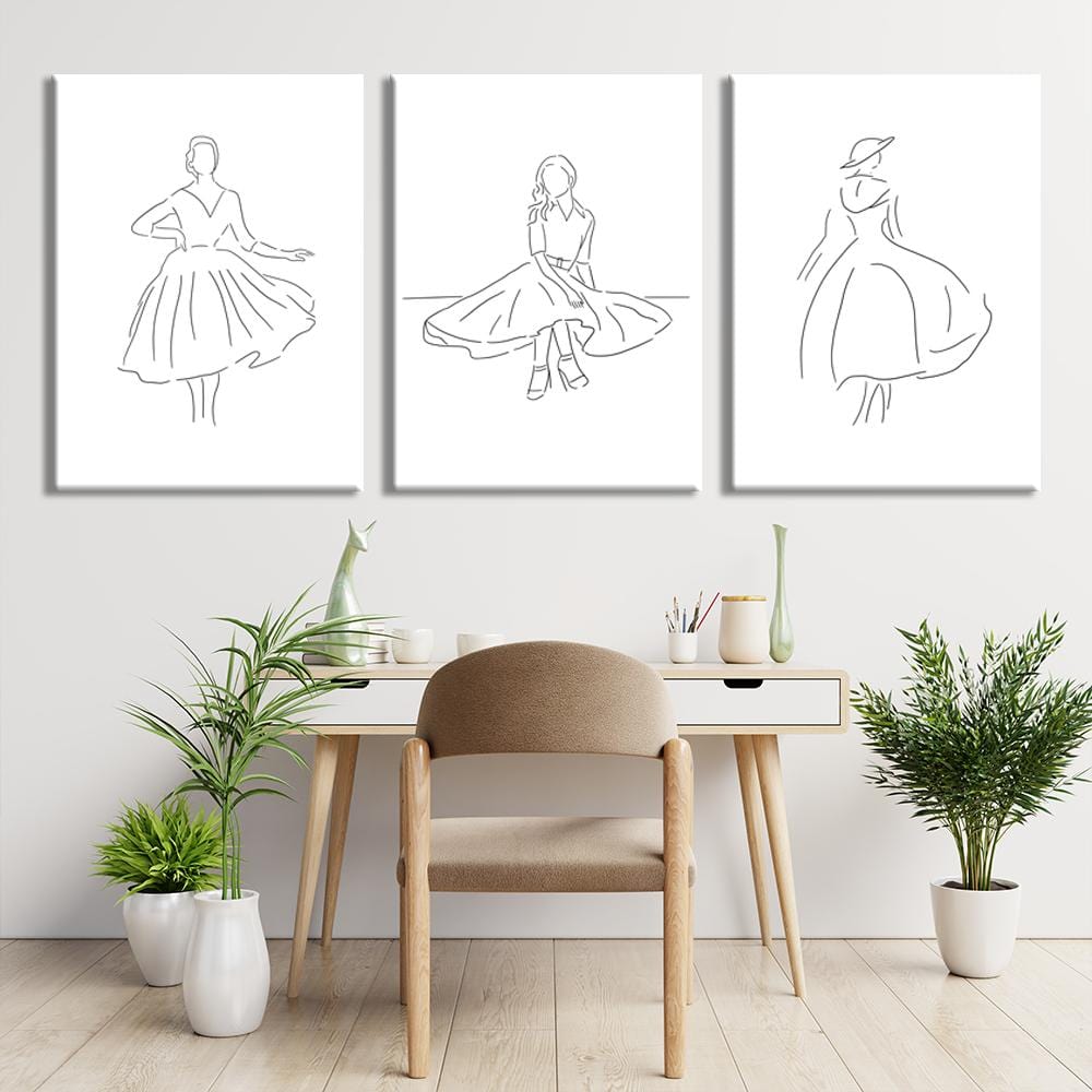 Skirts and Dresses Canvas