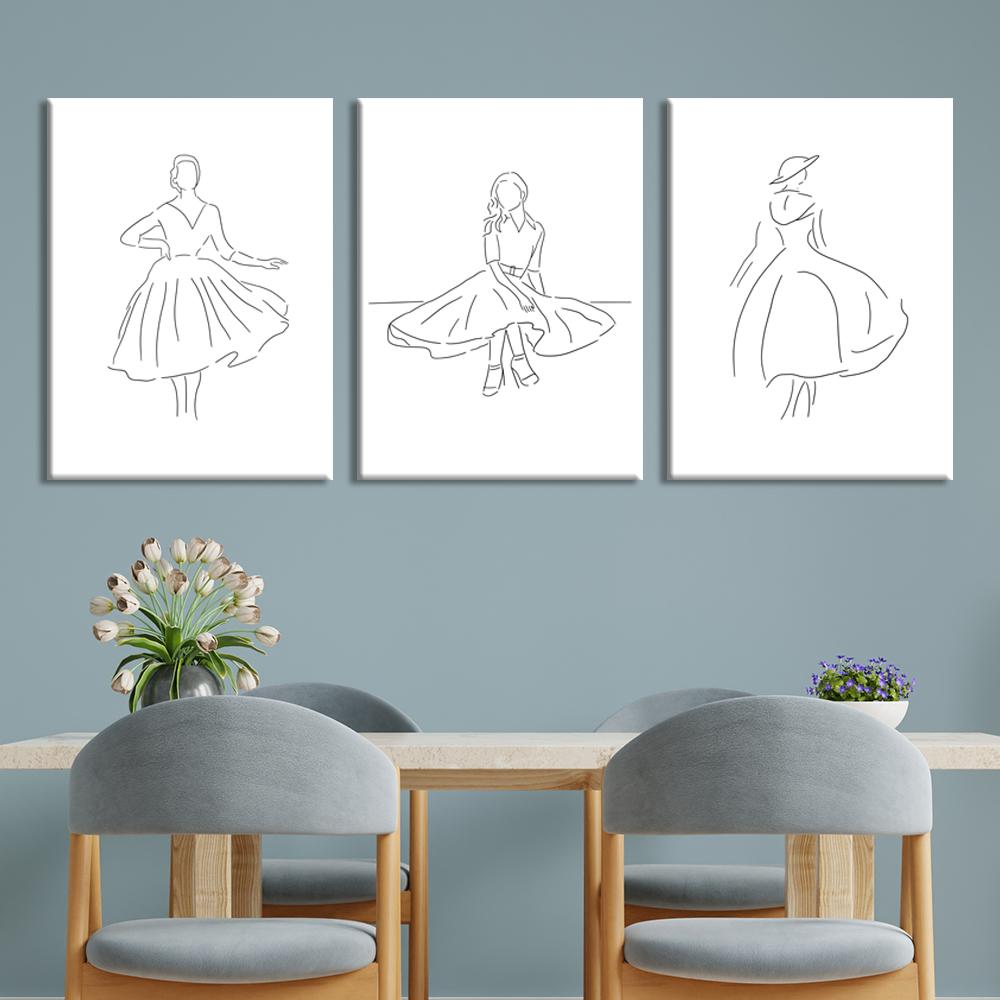 Skirts and Dresses Canvas