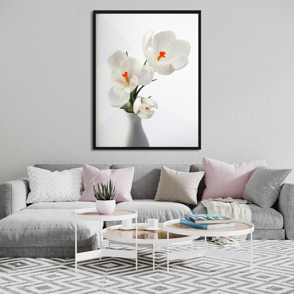 Snowdrop flowers Canvas