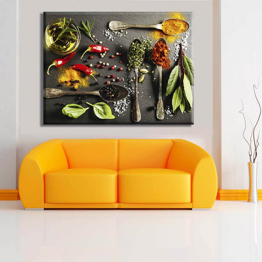 Spices & Seasonings Canvas