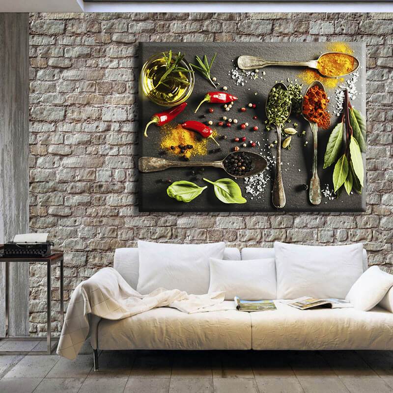 Spices & Seasonings Canvas