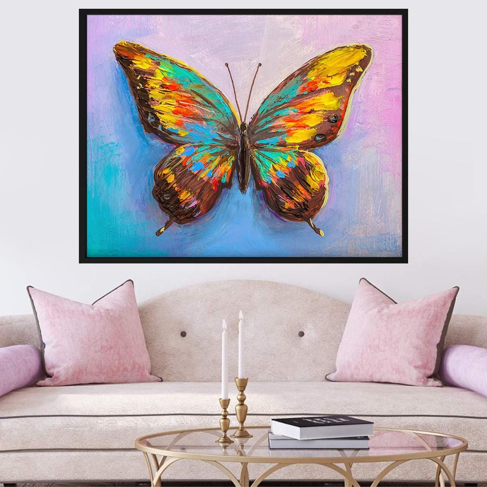 La toile papillon