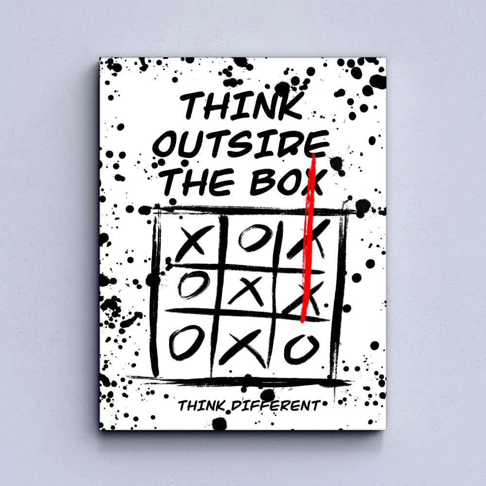 Think Outside The Box Canvas