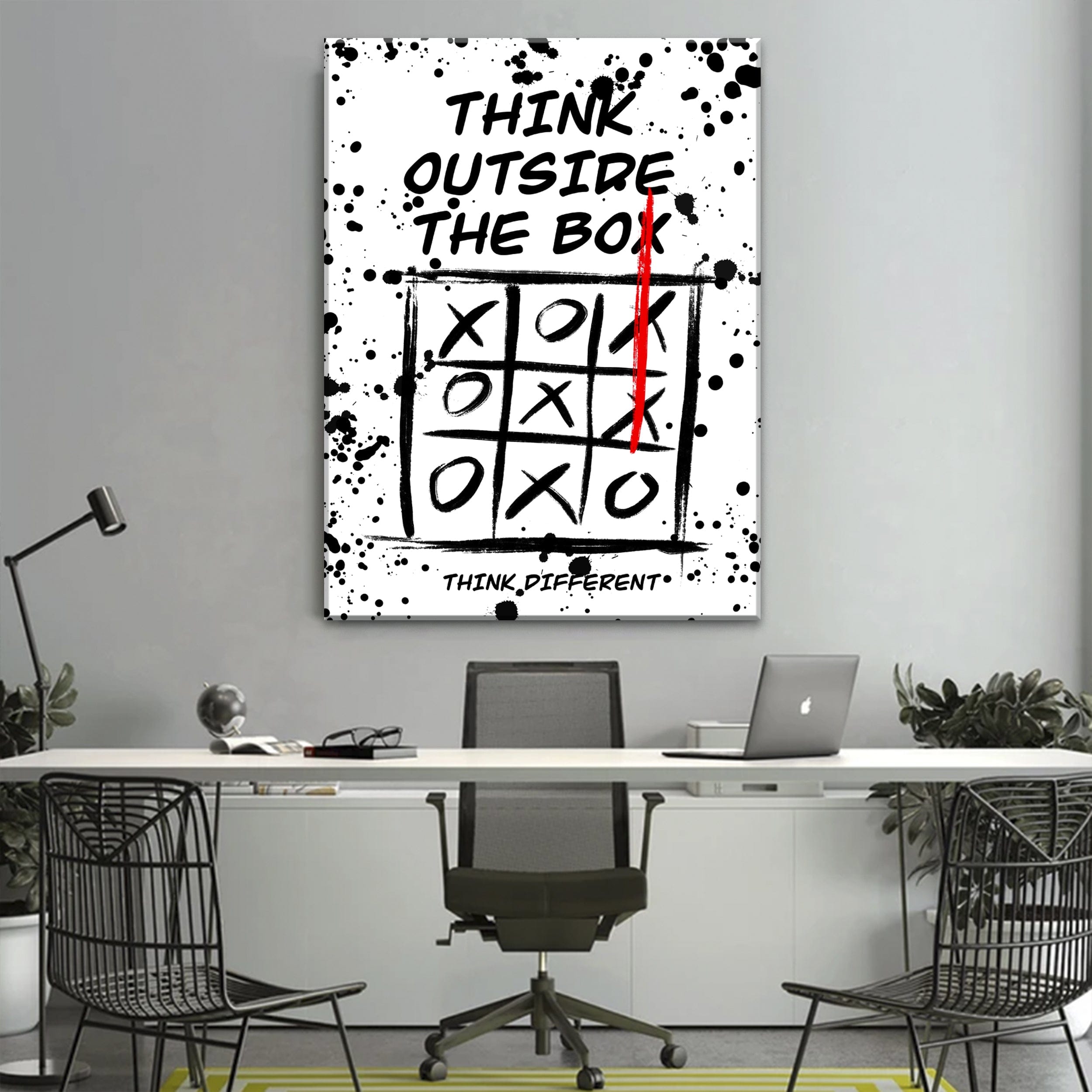 Think Outside The Box Canvas