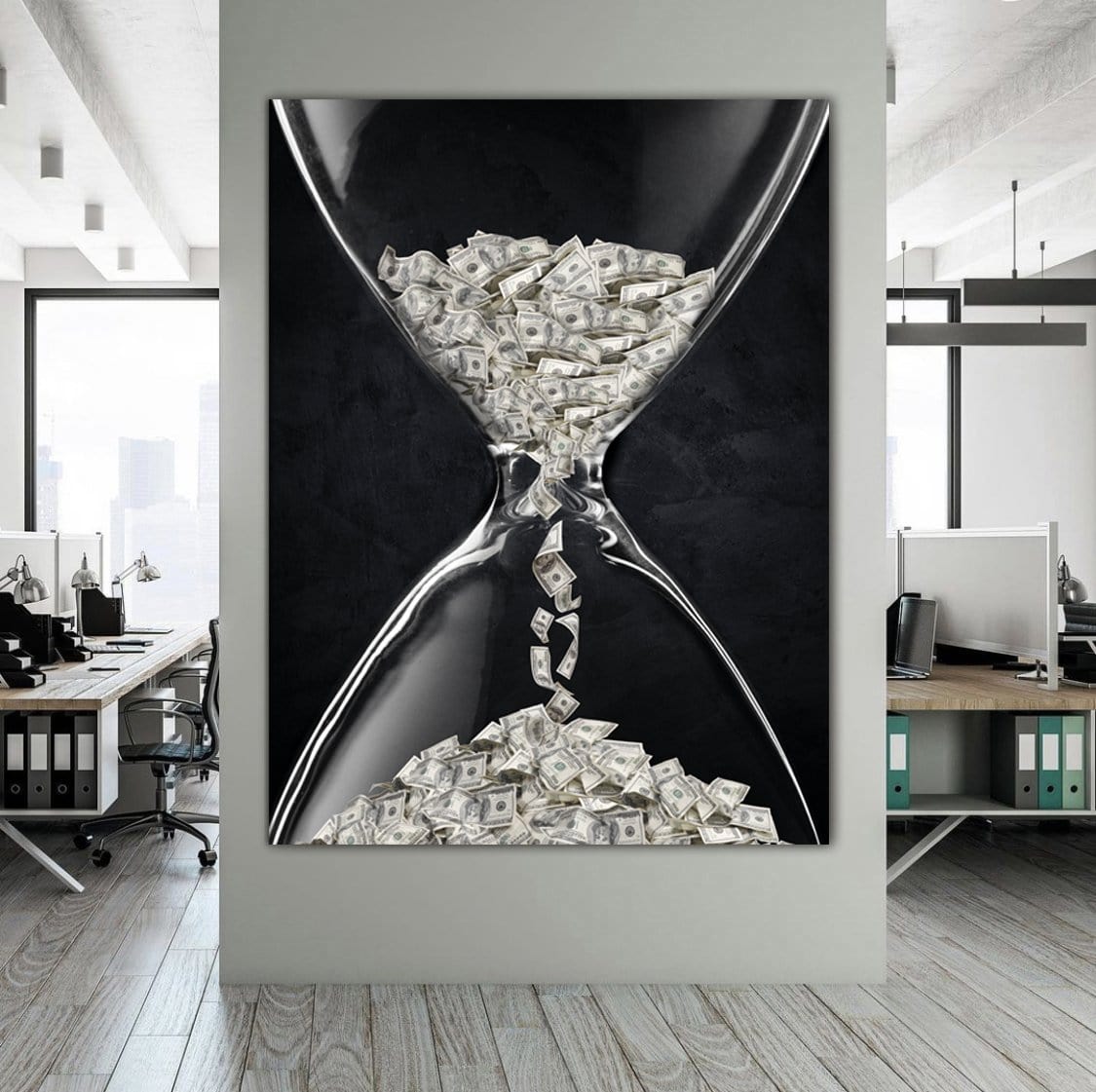 Time is Money Canvas