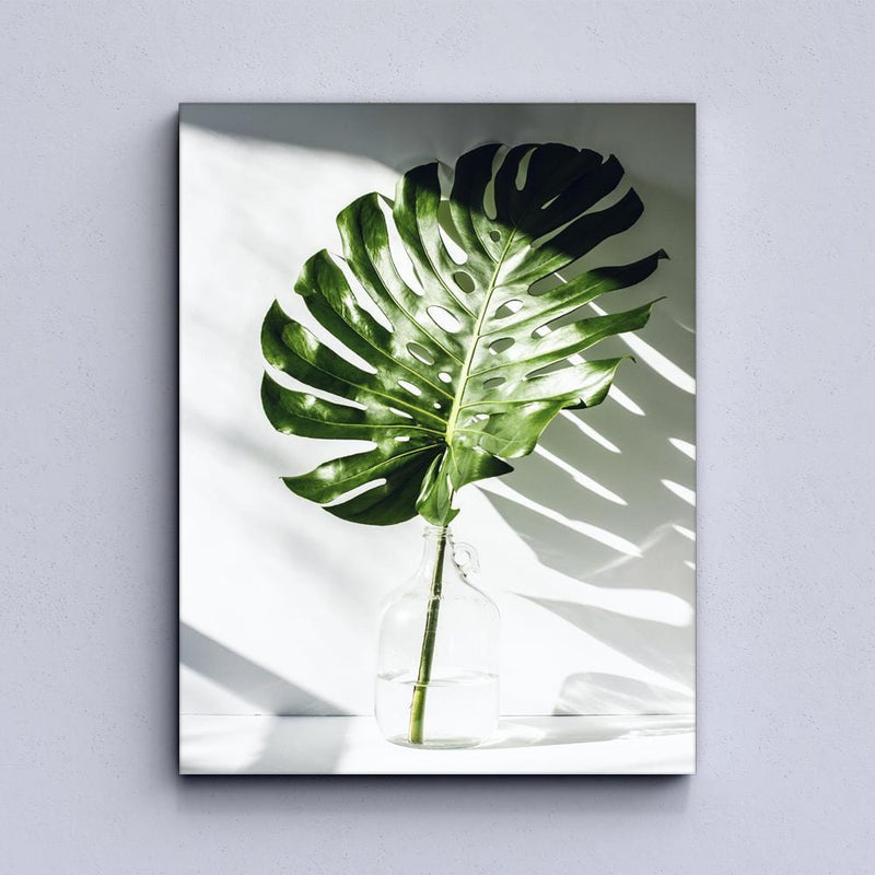 Tropical leaf Canvas