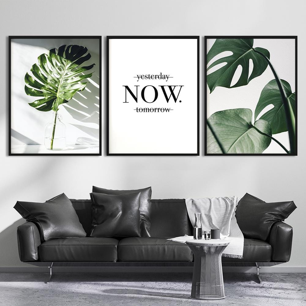 Tropical leaf Canvas