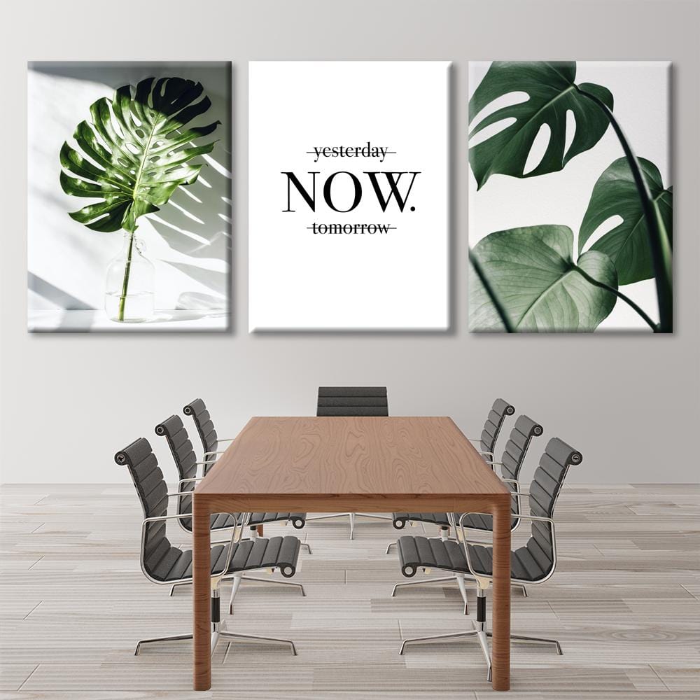 Tropical leaf Canvas