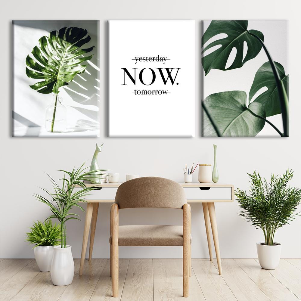 Tropical leaf Canvas