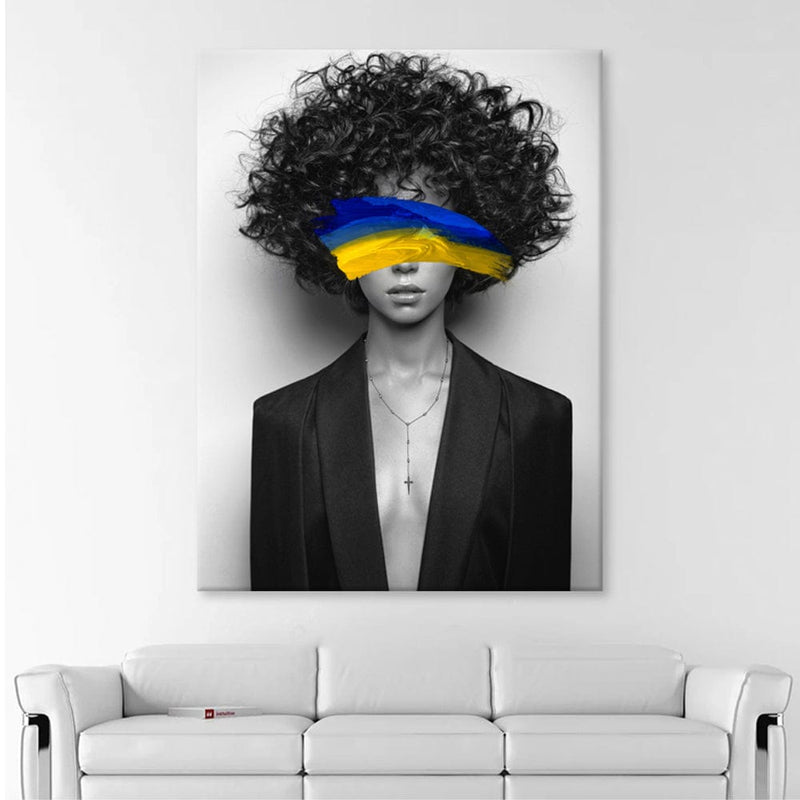 Ukrainian Stranger Canvas