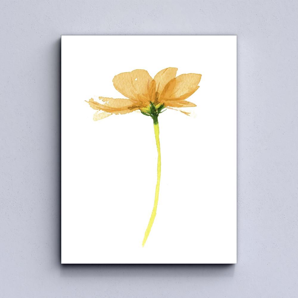 Watercolor flowers Canvas