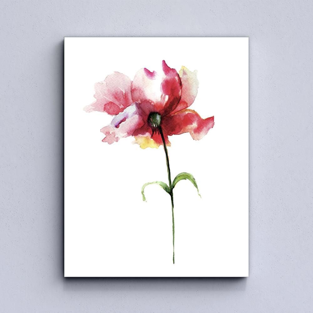 Watercolor flowers Canvas