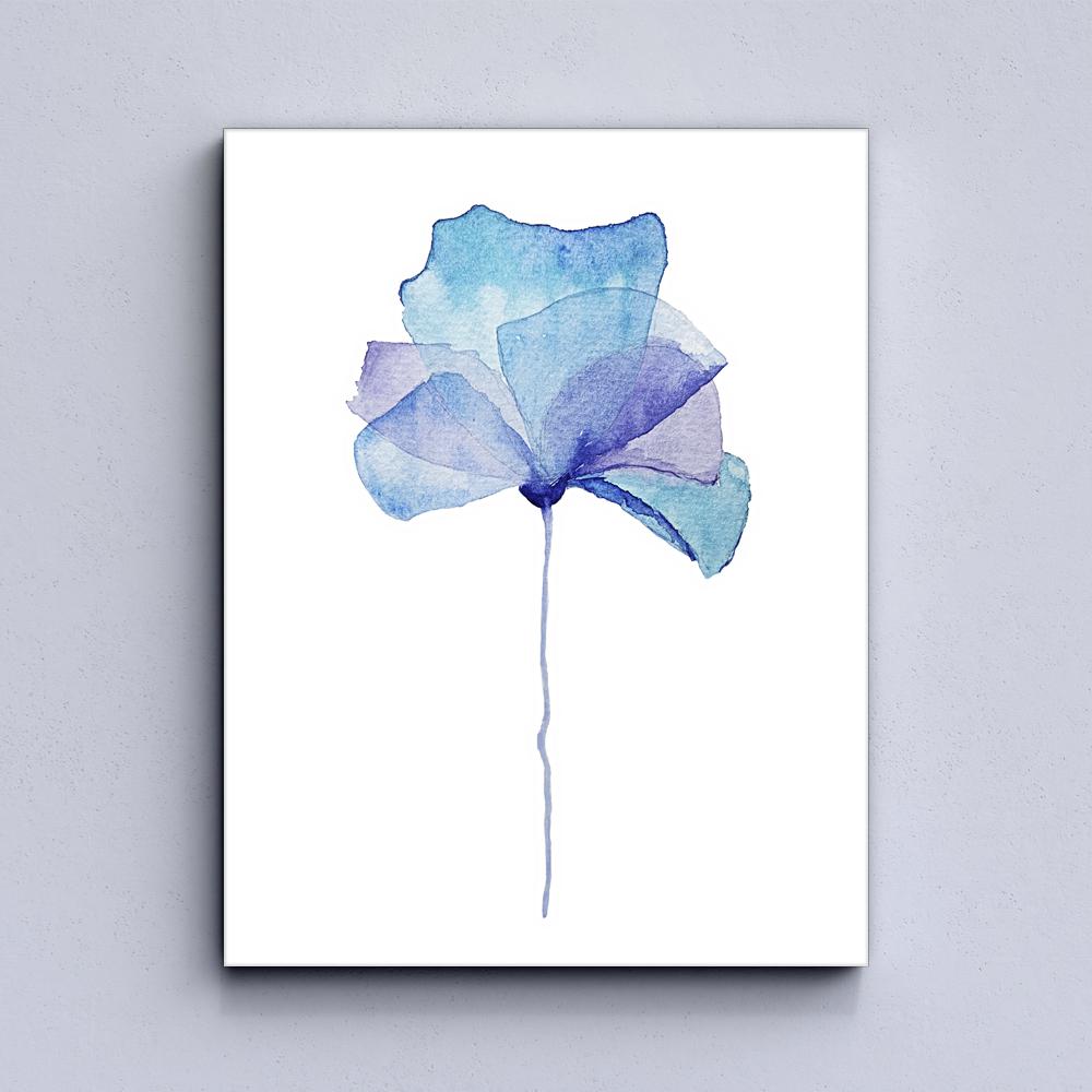 Watercolor flowers Canvas