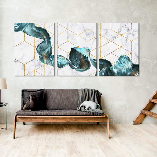 Abstraction Marble Canvas