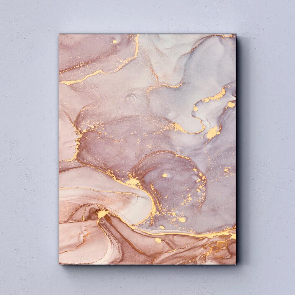 Pink Fluid Canvas