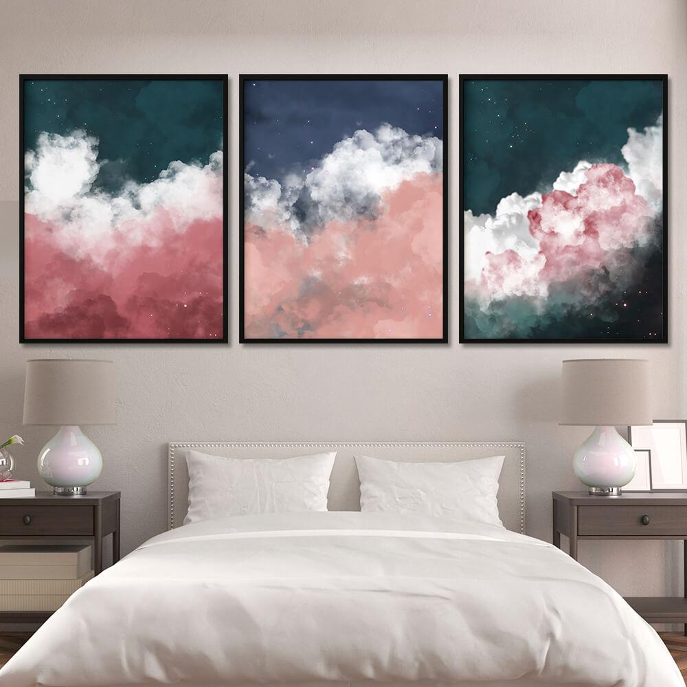 Bright Clouds Canvas