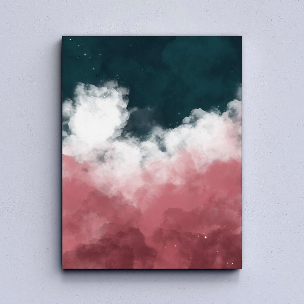 Bright Clouds Canvas