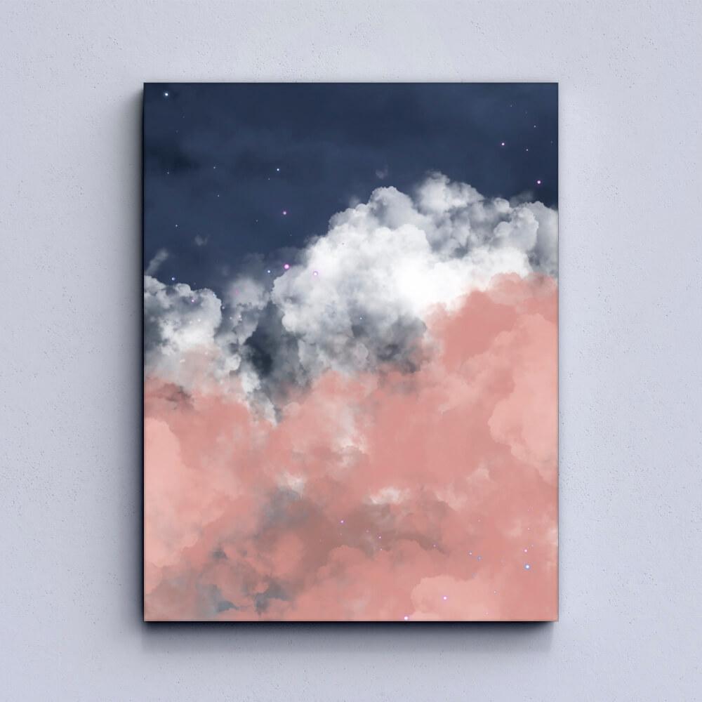 Bright Clouds Canvas