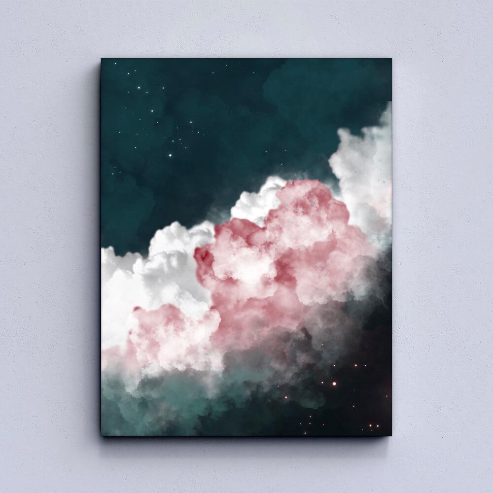 Bright Clouds Canvas