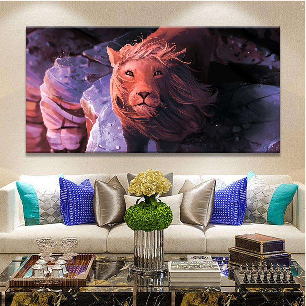 Lionne Voir Toile