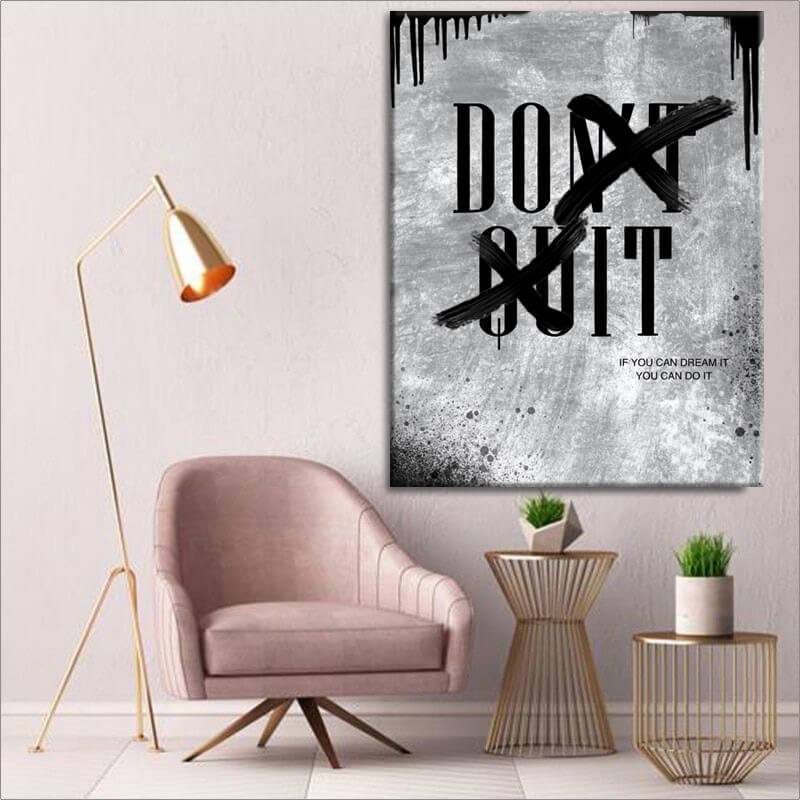 Don't Quit - Do It Canvas