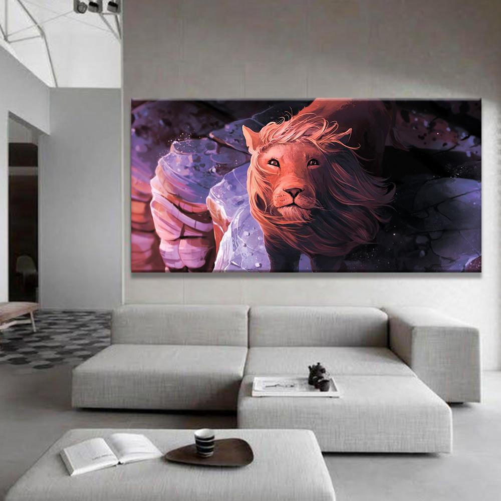 Lionne Voir Toile