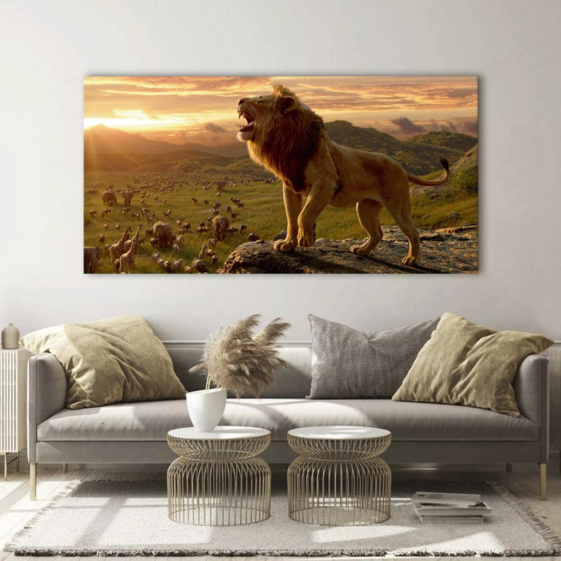 King Lion Canvas