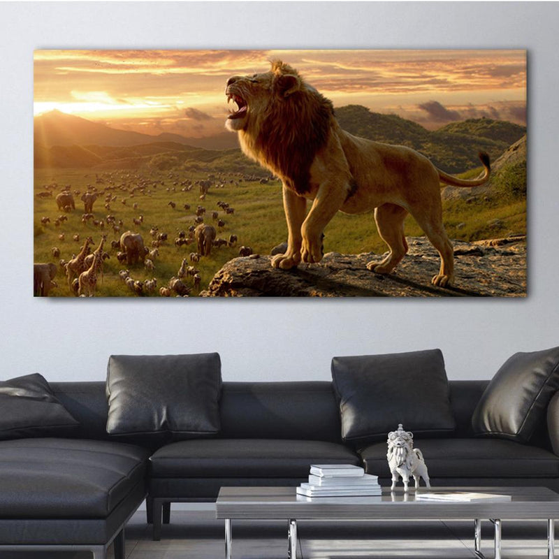 King Lion Canvas