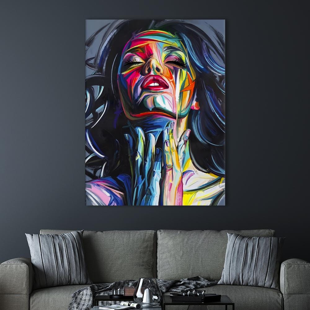 Passionate Girl Canvas